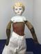 12 Poupées En Porcelaine Ancienne Allemande Hertwig Tête En Chine Blonde 1890-1900 #a