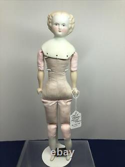 13 Porcelaine Antique Allemande Made China Head Blonde Parian Girl New Body #a