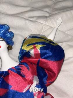 14,5 Marie Paule Rigodon Poupée articulée en porcelaine France faite main vintage