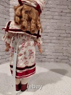 15 Poupée en Bisque Allemande Goebel avec un Superbe Costume, Sans Défauts