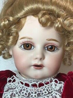 16 Antique Repro German E & M 719 Porcelain Adorable Blonde Par Joann Adkins # B