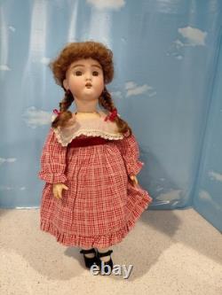 16 Heinrich Handwerck 421 Taille 0 et Demi Tête en Bisque Allemande, Beau Corps Allemand