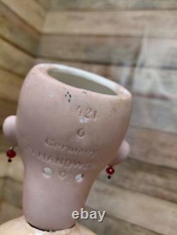 16 Heinrich Handwerck 421 Taille 0 et Demi Tête en Bisque Allemande, Beau Corps Allemand