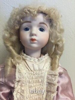 18 A. Marque Doll Porcelain Head/arms Antique Français Repro Seeley Body