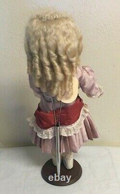 18 A. Marque Doll Porcelain Head/arms Antique Français Repro Seeley Body