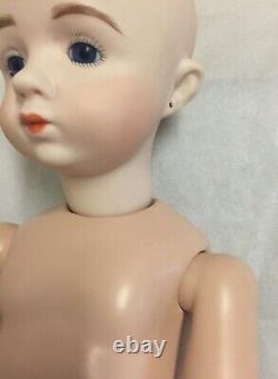 18 A. Marque Doll Porcelain Head/arms Antique Français Repro Seeley Body