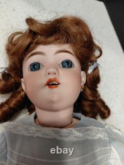 18 Simon & Halbig DEP 1039 Tête en Bisque aux Yeux Amandes sur Corps Allemand Ancien