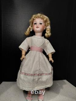 19.5 Poupée en bisque CM Bergmann Walterhausen 1916 3 Impeccable, Belle Robe