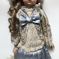 19 A. Marque Doll Tous Porcelaine Tête/armes & Antique Corps Repro Français