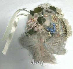 19 A. Marque Doll Tous Porcelaine Tête/armes & Antique Corps Repro Français