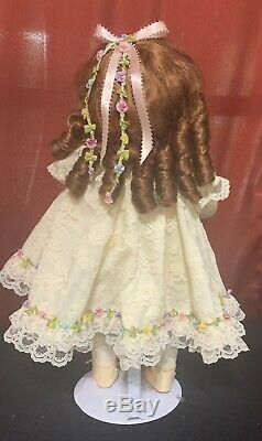 19 Big Kestner 221 Googly Jdk Artiste Reproduction Antique Doll Bisque Porcelaine