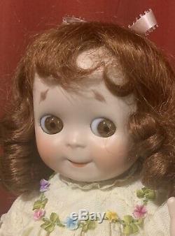 19 Big Kestner 221 Googly Jdk Artiste Reproduction Antique Doll Bisque Porcelaine