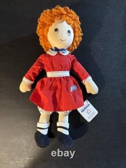 1982 Vintage Le Monde des Poupées Annie Ensemble Complet Voir Photos Jamais Joué Avec