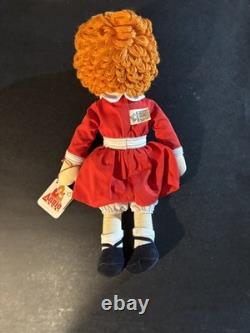 1982 Vintage Le Monde des Poupées Annie Ensemble Complet Voir Photos Jamais Joué Avec