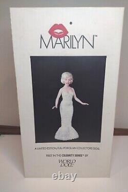 1983 Marilyn Monroe World Doll Edition Limitée #236 État Proche De La Menthe