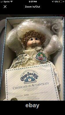 1986 Cabbage Patch Kids Limited Edition Porcelaine Carleen Michelle Nib