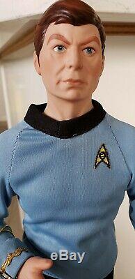 1988 Star Trek Dr Mccoy Doll Le 14 Porcelain Doll Vintage 1980 Dans La Boîte