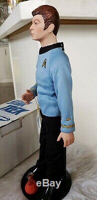 1988 Star Trek Dr Mccoy Doll Le 14 Porcelain Doll Vintage 1980 Dans La Boîte