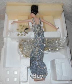 1994 Barbie 1er Erté Design Stardust Porcelaine Poupée Withbox Expéditeur Box Ltd Ed 2