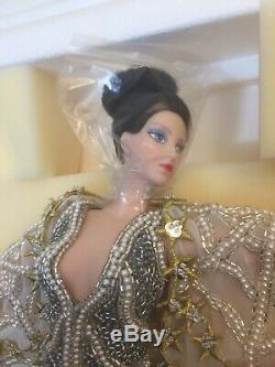 1994 Erte Stardust Vintage Barbie Poupée En Porcelaine Édition Limitée 1ère Série Nib