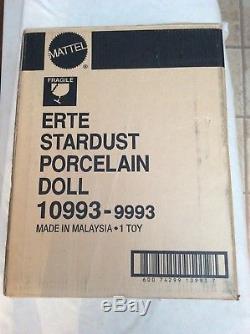1995 Erte Stardust Vintage Barbie Porcelaine Avec Expéditeur # 10993