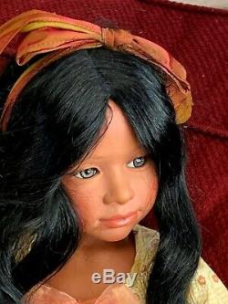 1998 Le Masterpiece Doll Jasmine 26 Withheavy Support En Métal Afro-américain Rare