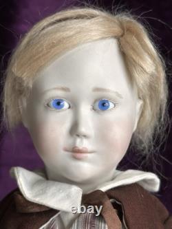 2 Poupées Vintage Rares en Porcelaine Complète par Lynne & Michael Roche James & Emma LE 25