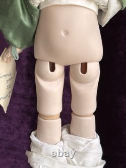 2 Poupées Vintage Rares en Porcelaine Complète par Lynne & Michael Roche James & Emma LE 25