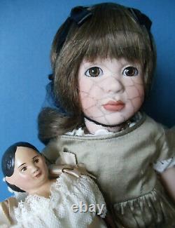 2003 Wendy Lawton Gabrielle Et Son Greiner 14 Doll #101/250 Mib Avec Coa