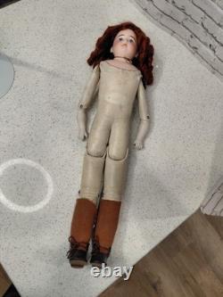 21 Cuno Otto Dressel 93-1 DEP Bisque Shoulder Head Dollon Grand Corps