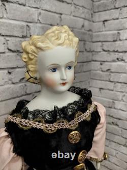 21 Emma Poupée Claire Isabel 1940, Costume Éblouissant