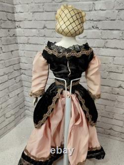 21 Emma Poupée Claire Isabel 1940, Costume Éblouissant