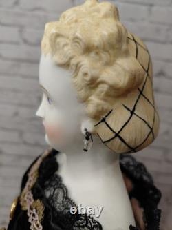 21 Emma Poupée Claire Isabel 1940, Costume Éblouissant