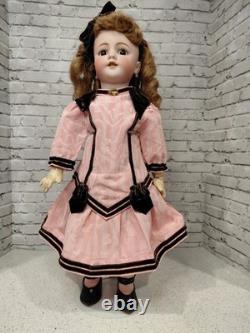 21 Précieuse poupée en bisque Simon Halbig 550 sur corps marqué français