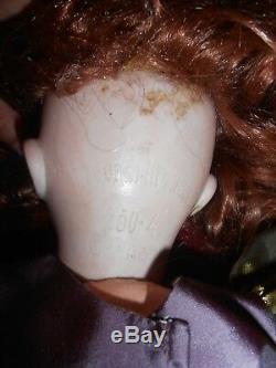 23 Antique Heubach Koppelsdorf Allemagne Bisque / Porcelaine Head Doll