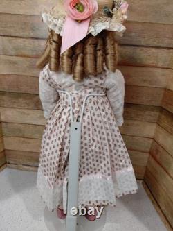 23 Heubach Kopplelsdorf 250.5 Bisque parfait allemand Fab costume et chapeau
