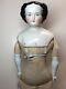 25 Antique Porcelaine Allemande Kistner China Doll Belle Flat Top Coiffure