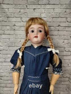 28 Handwerck Halbig RARE HTF 99 Tête et corps tous d’origine, costume de marine