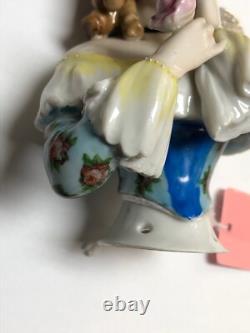 5,75 poupée moitié en porcelaine allemande antique Goebel Jenny Lind magnifique #CC