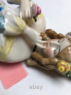 5,75 poupée moitié en porcelaine allemande antique Goebel Jenny Lind magnifique #CC