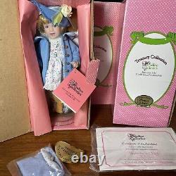 7 Jours De La Semaine Verre Porcelaine Dolls Set Boîtes Avec Accessoires Vintage
