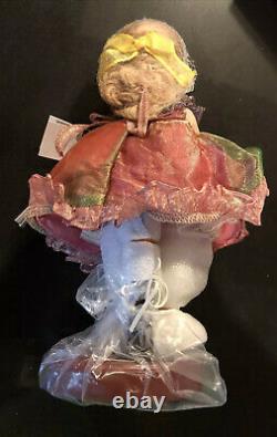 8 Porcelaine Paulinette Doll Amelia Neuf, Coa, Le, Signé Par Pauline