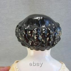 Allemagne Chine Tête de Poupée Époque de la Guerre Civile Corps en Tissu avec Teinte Rose Jambes TLC 19