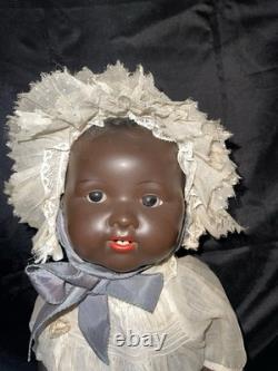 Ancienne poupée bébé à tête en biscuit Armand Marseille 351/9K Allemagne 23
