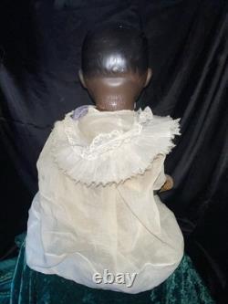 Ancienne poupée bébé à tête en biscuit Armand Marseille 351/9K Allemagne 23