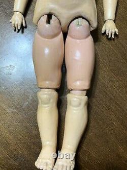 Antique 22 Tête De Porcelaine Compostion Body Special Germany Doll