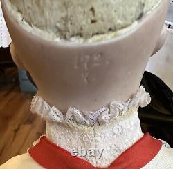 Antique Allemand 21 Bouche Fermée Gibson Girl Kestner avec Tenue Magnifique Parfaite