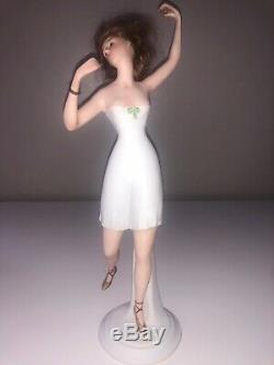 Antique Allemand Goebel Bisque Porcelaine Lady Femme Figurine Figure Baigneuse
