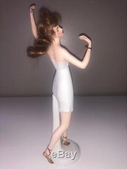 Antique Allemand Goebel Bisque Porcelaine Lady Femme Figurine Figure Baigneuse