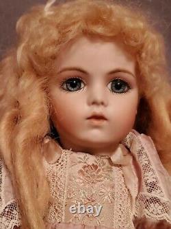 Antique Bru Jne Bebe Reproduction 13 Bisque Doll Par Lynda & Alan Marx